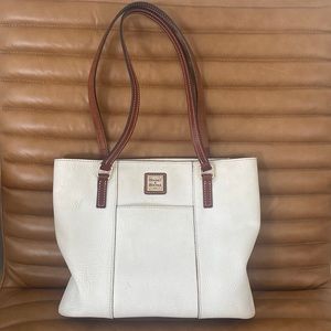 Dooney & Bourke white purse